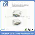 24 + 1 DVI Pin macho para 15 pinos VGA fêmea conversor DVI VGA adaptador DVI-D